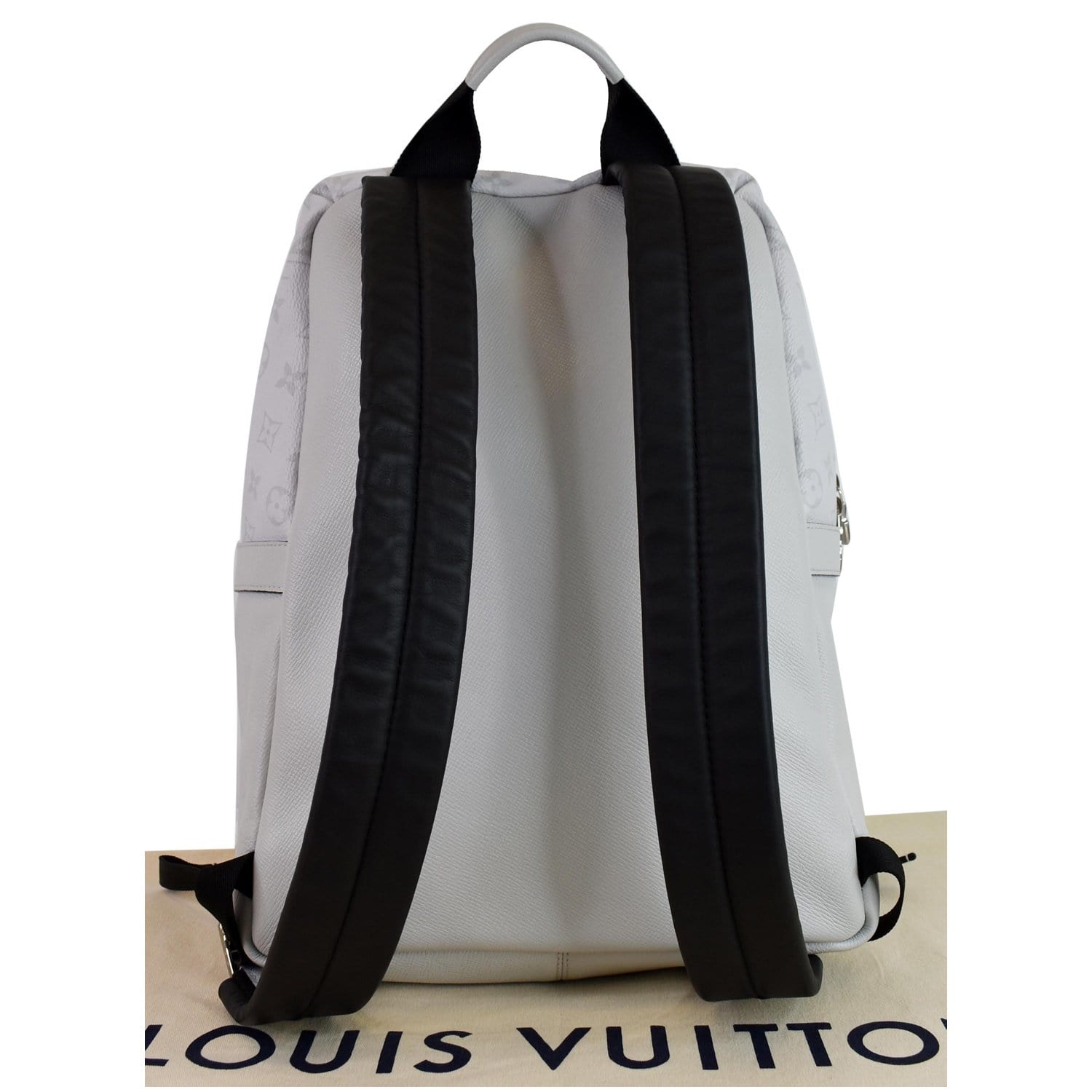 LOUIS VUITTON Taiga Monogram Discovery Backpack PM Orange 842153