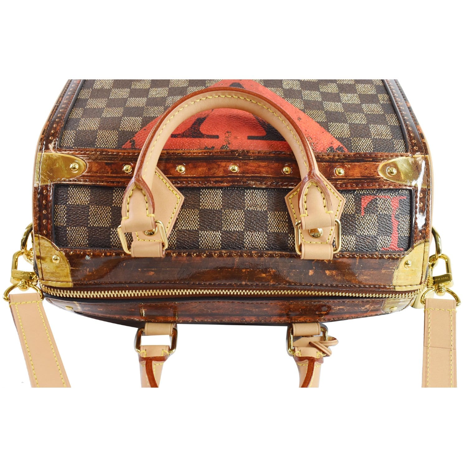 LOUIS VUITTON LIMITED EDITION TIME TRUNKS SPEEDY 25 BANDOLIERE – Shore Chic