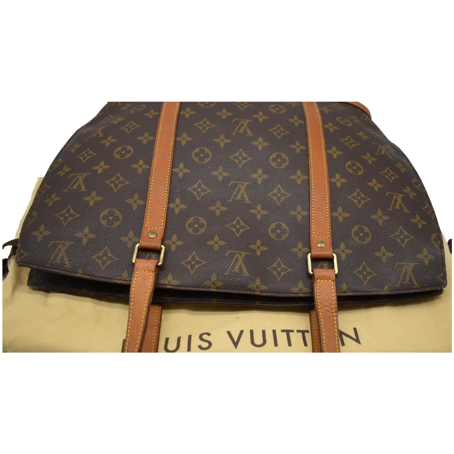 Vuitton - M92662 – Louis Vuitton 1998 pre - Hand - Multi - Color - owned  Babylone tote bag - Bag - Monogram - Trouville - Louis - louis vuitton  backpack in brown and beige monogram canvas and black leather