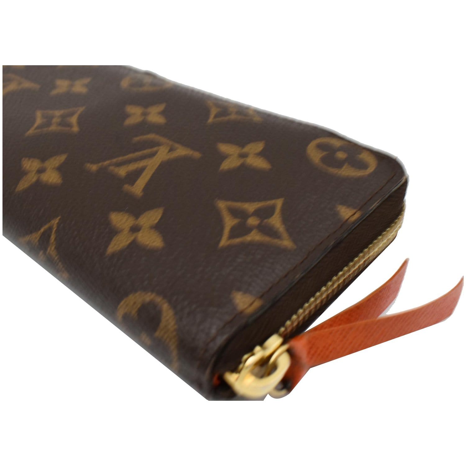 Louis Vuitton Clemence Monogram Jonquille Wallet in Dust Bag