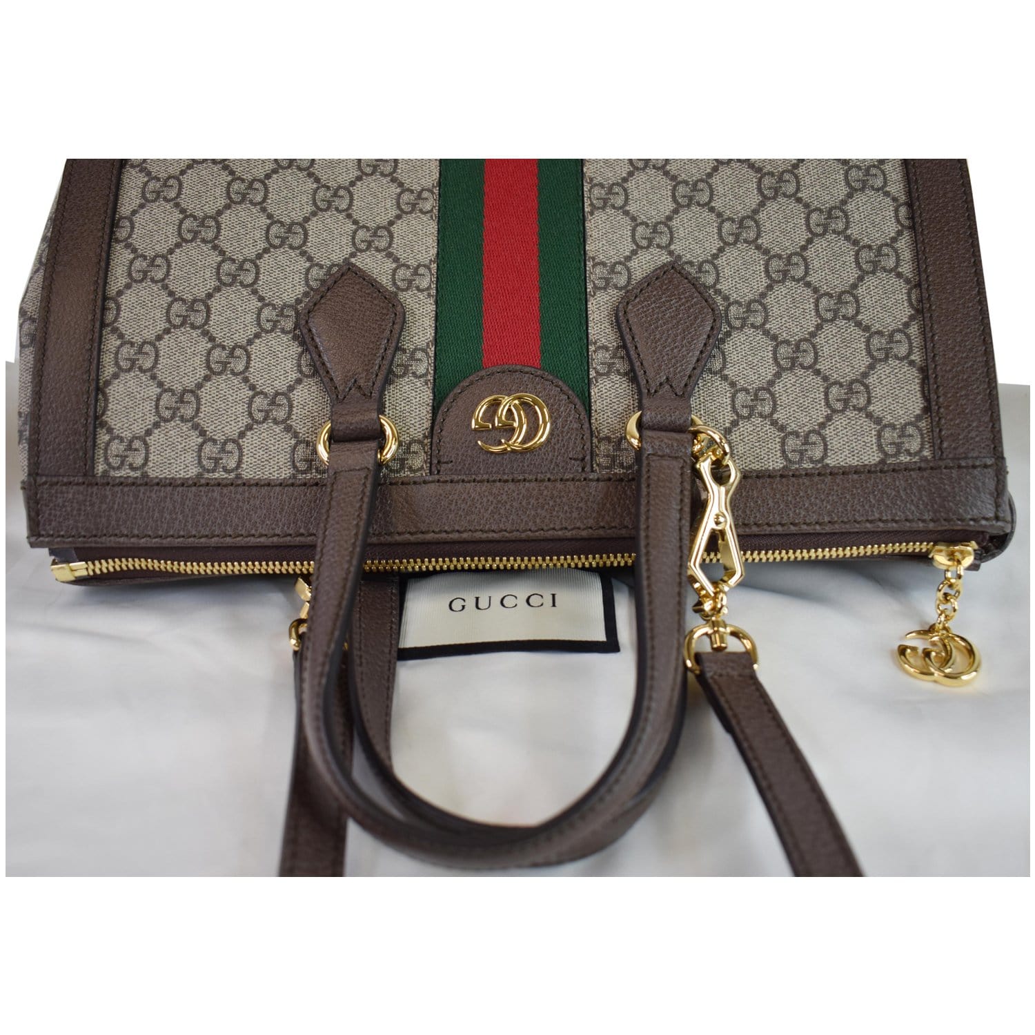 Gucci, Bags, Soldauthentic Gucci Ophidia Tote