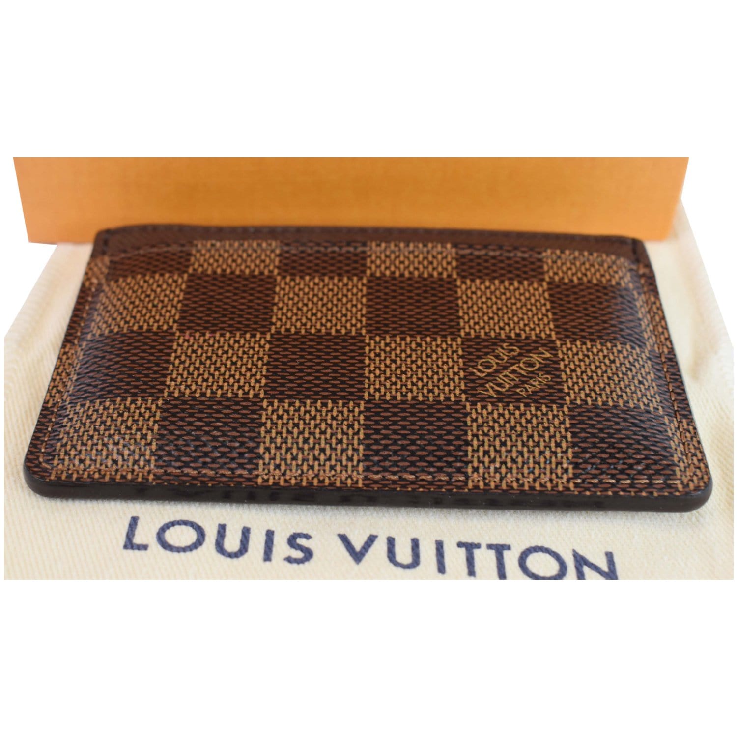 Louis Vuitton Damier Ebene Envelope Business Card Holder - Brown Wallets,  Accessories - LOU326418