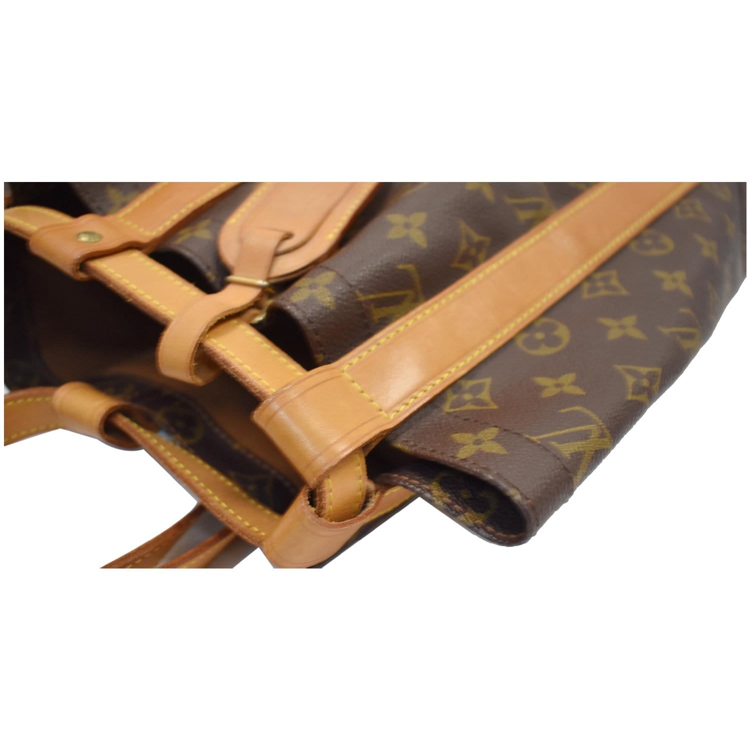 LOUIS VUITTON LV Randonnee GM Shoulder Bag Monogram Leather Brown M42244  90RC902