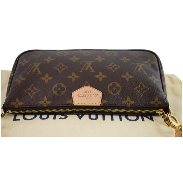 Louis Vuitton Multi Pochette Accessories Canvas Bag - top front side