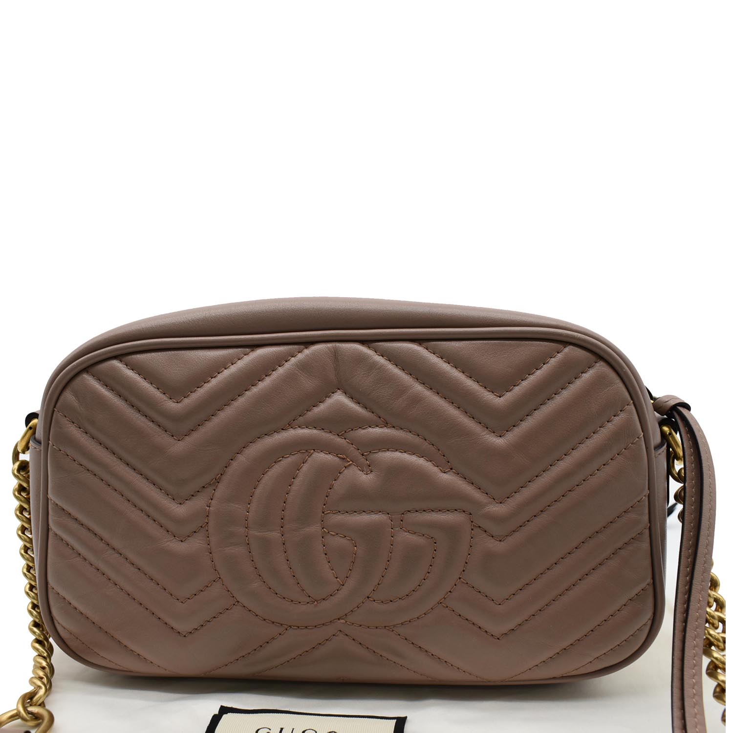 Gucci Marmont Matelasse Mini Bag - Neutrals Crossbody Bags, Handbags -  GUC1321997