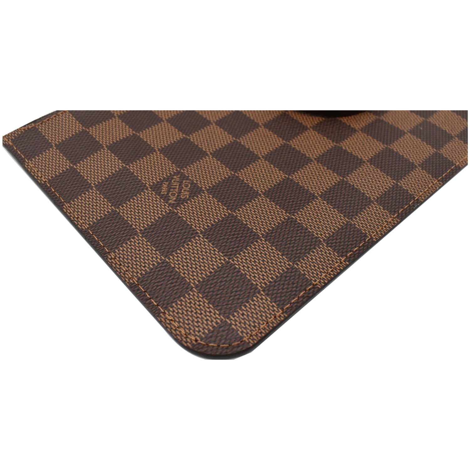 Louis Vuitton Brown, Pattern Print Damier Ebene Neverfull mm