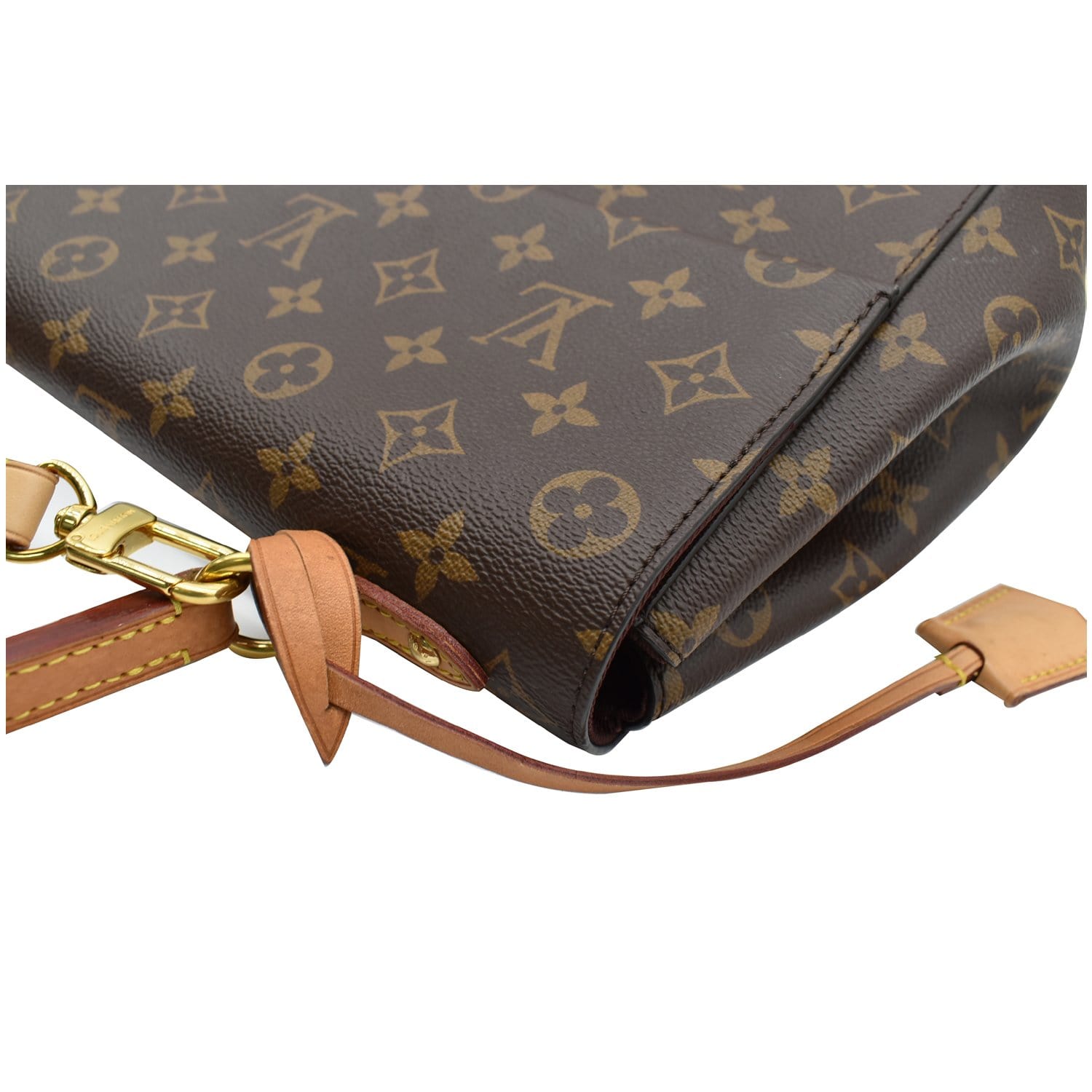 Cluny handbag Louis Vuitton Brown in Synthetic - 24455794