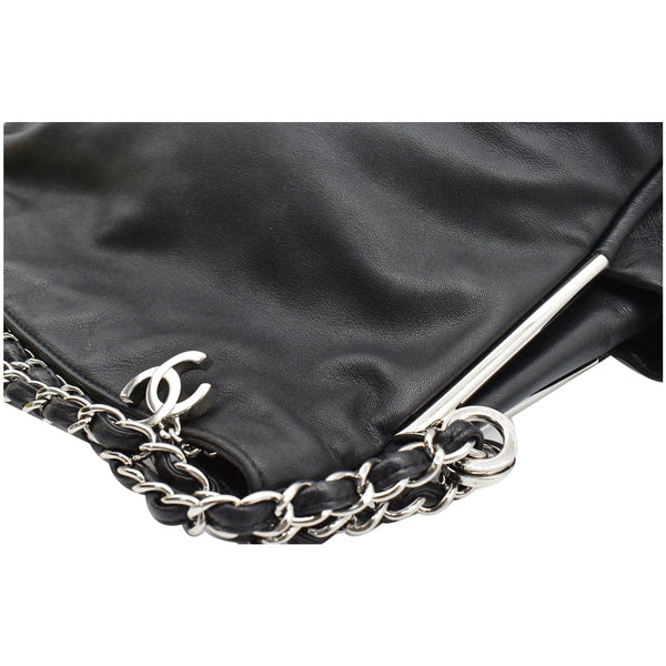 CHANEL Ultimate Soft Lambskin Leather Tote Black