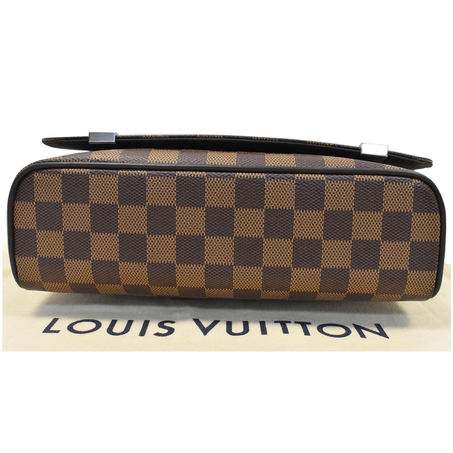 Louis+Vuitton+District+Messenger%C2%A0Bag+PM+Brown+Canvas for sale