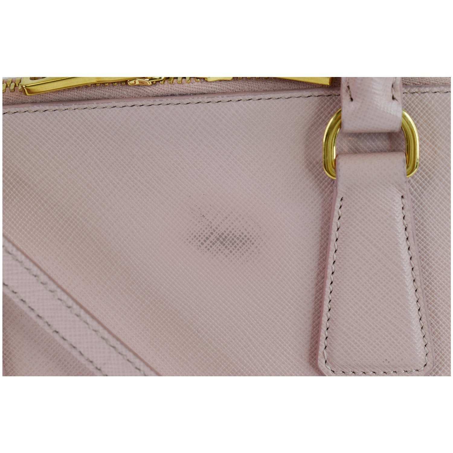 Prada Pink Small Saffiano Lux Promenade Bag Leather Pony-style calfskin  ref.182831 - Joli Closet