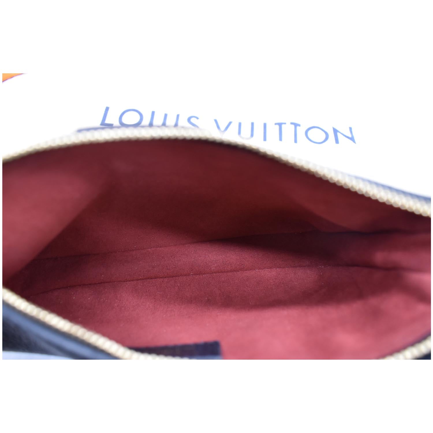 Louis Vuitton MULTI-POCHETTE EMPREINTE LEATHER BIOCOLOUR, CREAM AND BLACK  NEW 2021 #lvmultipochette 