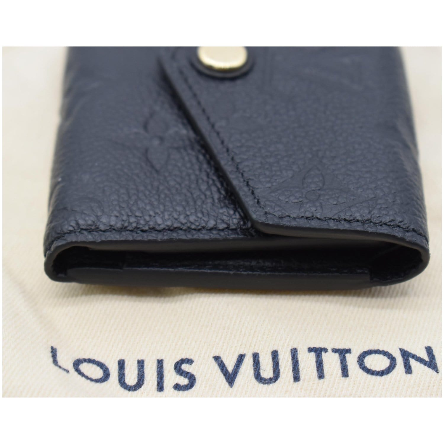 LOUIS VUITTON Zoe Monogram Blue Wallet