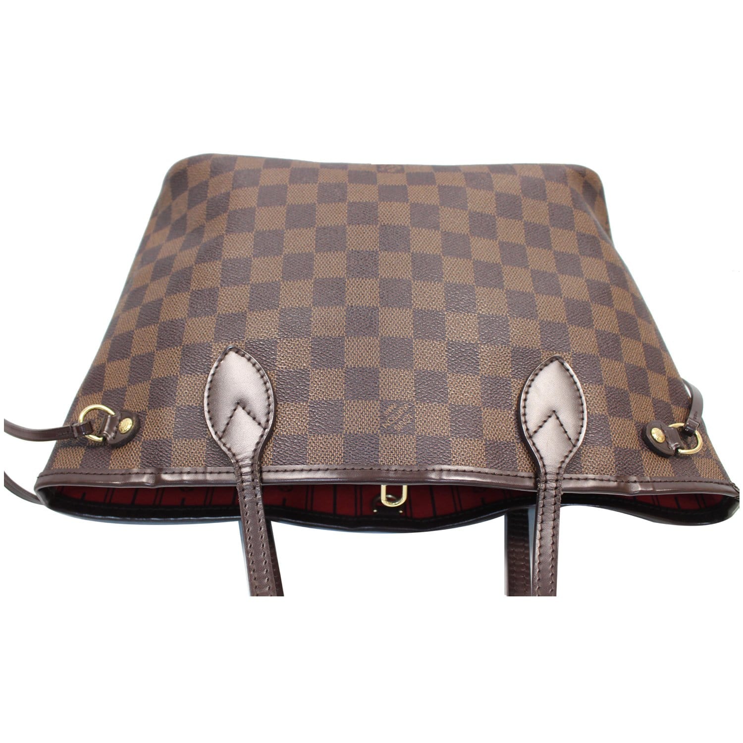 Louis Vuitton, Pre-Loved Damier Ebene Neverfull Pouch PM, Brown