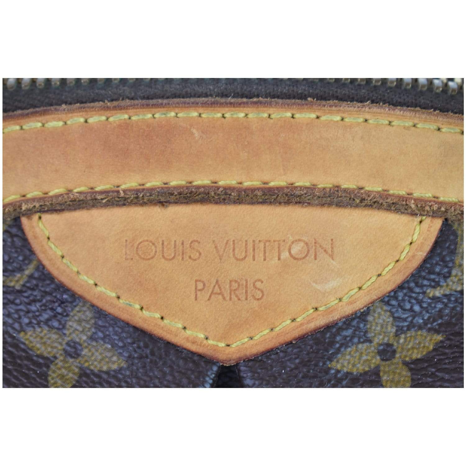 Louis Vuitton, Bags, Authentic Louis Vuitton Handbag M443 Brown Monogram  Canvas Monogram Tivoli Pm