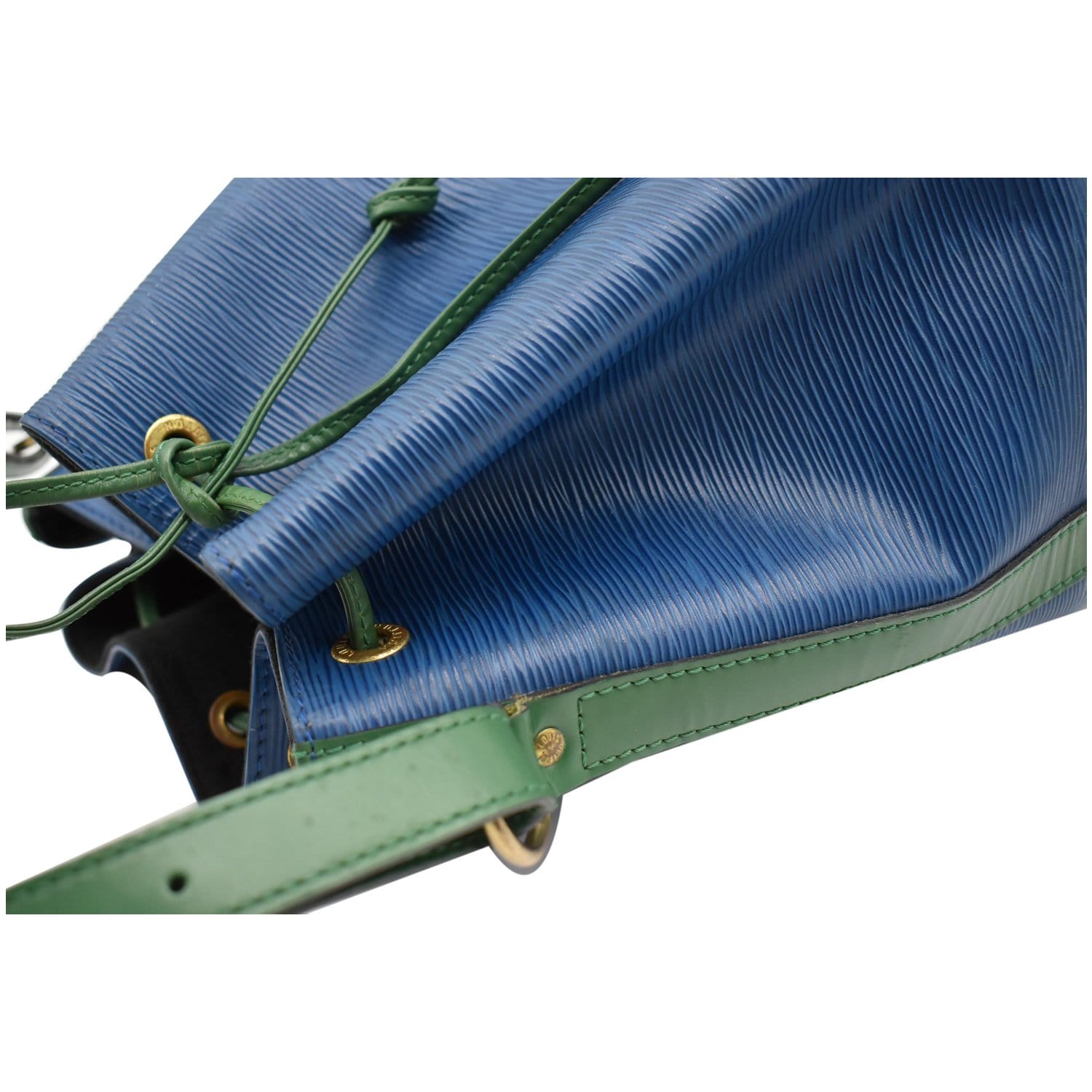 Louis Vuitton Noe Handbag EPI Leather Large Blue