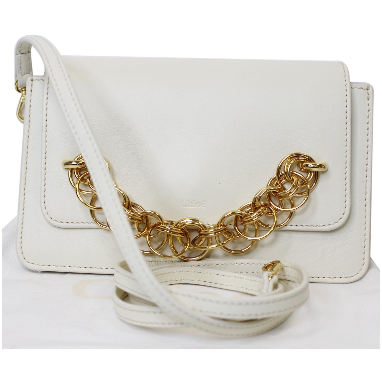 White designer inspired clutch bag – The Fashion Shop