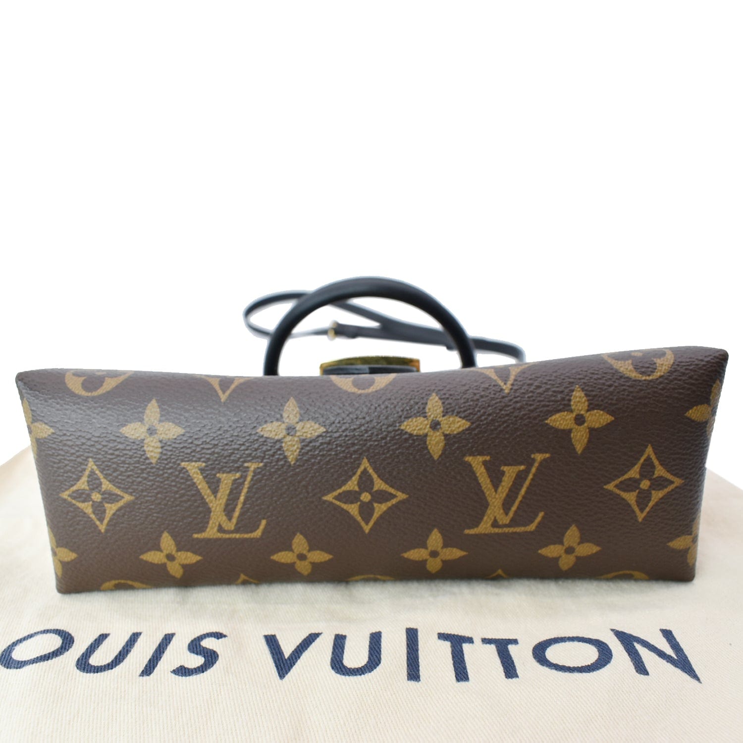 Louis Vuitton Monogramm Locky BB Crème Leder Monogramm