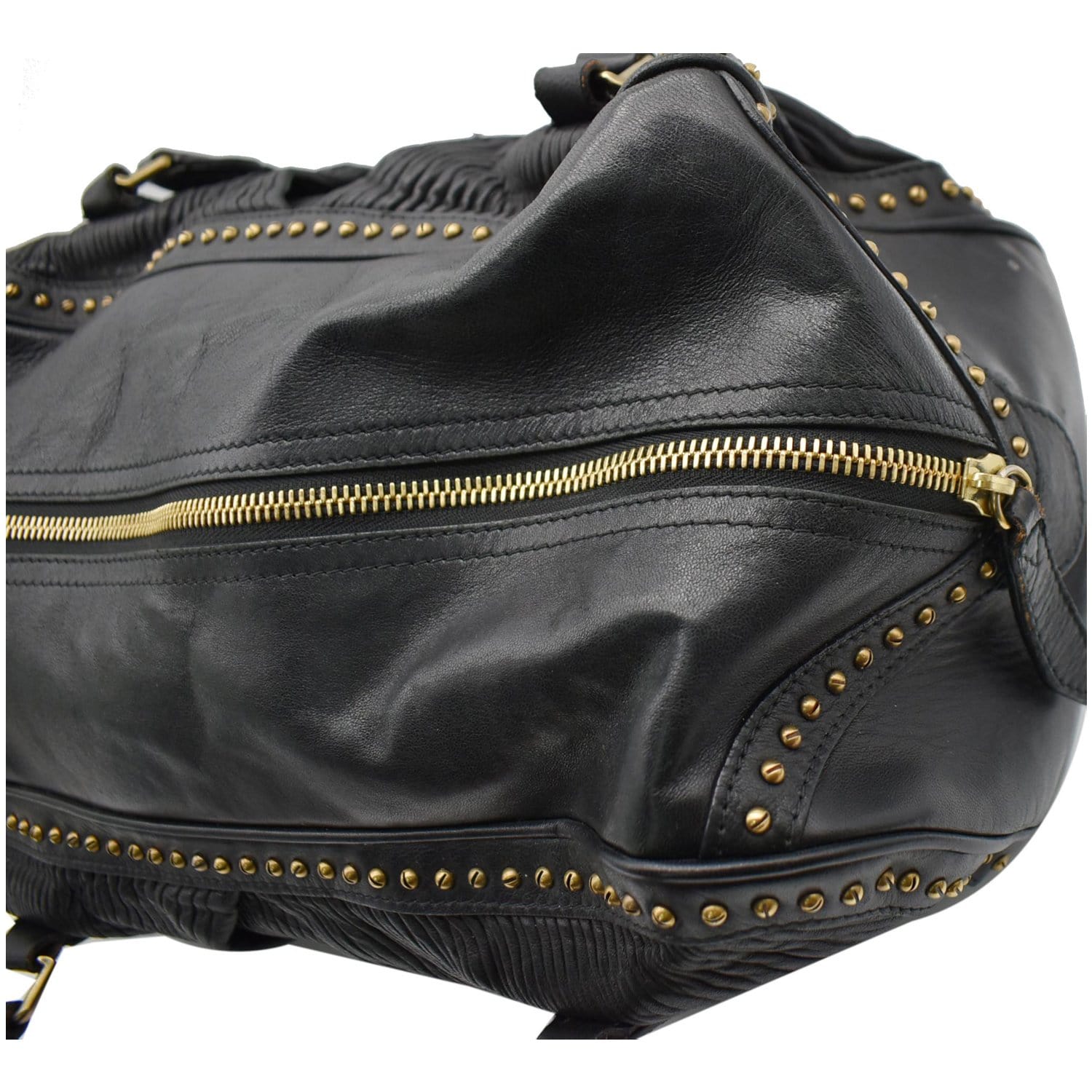 Studded Leather Bag 