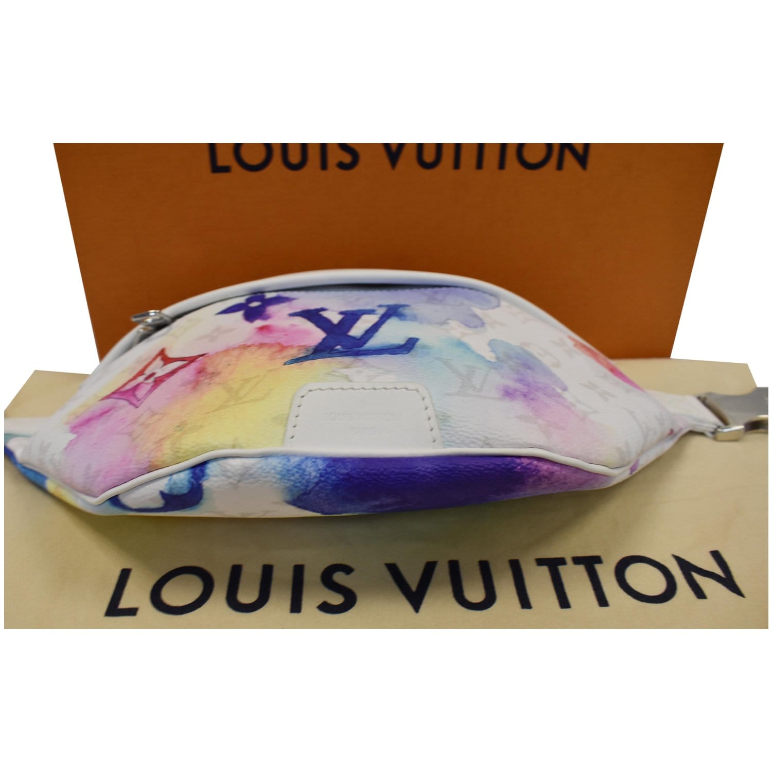 Louis Vuitton Discovery Bumbag Limited Edition Monogram Watercolor Canvas  PM Print 8893836