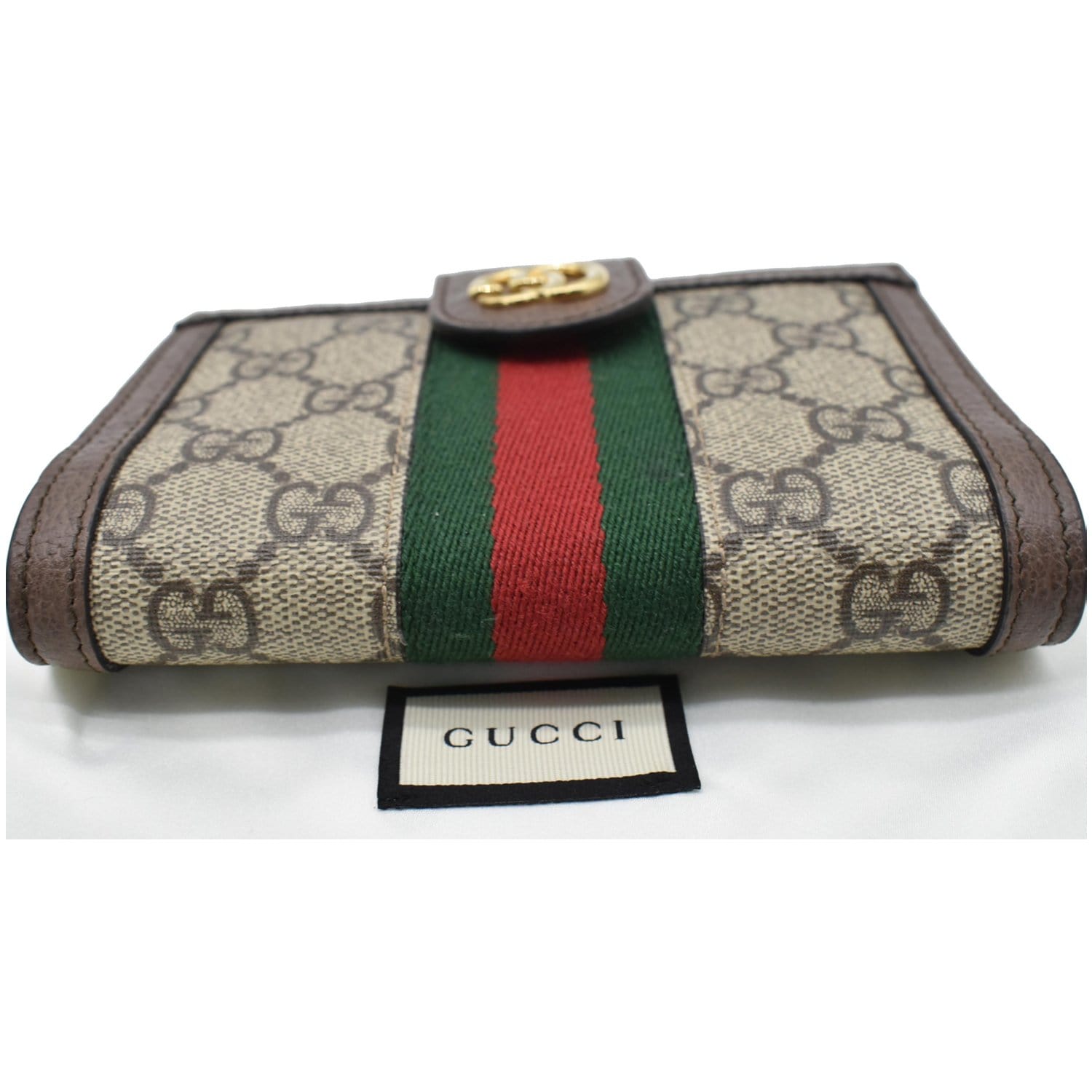 Gucci Ophidia Card Case GG Supreme Pouch w/ Tags - Brown Wallets,  Accessories - GUC1368123
