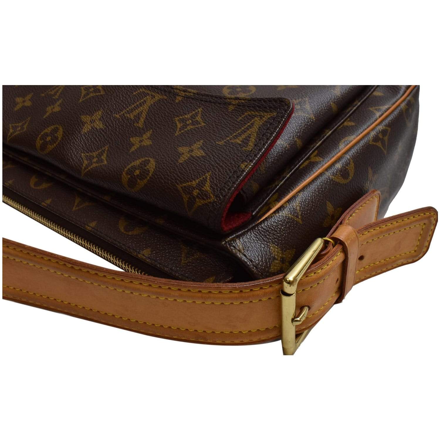 Louis Vuitton M51164 Monogram Canvas Viva-Cite MM Shoulder Bag