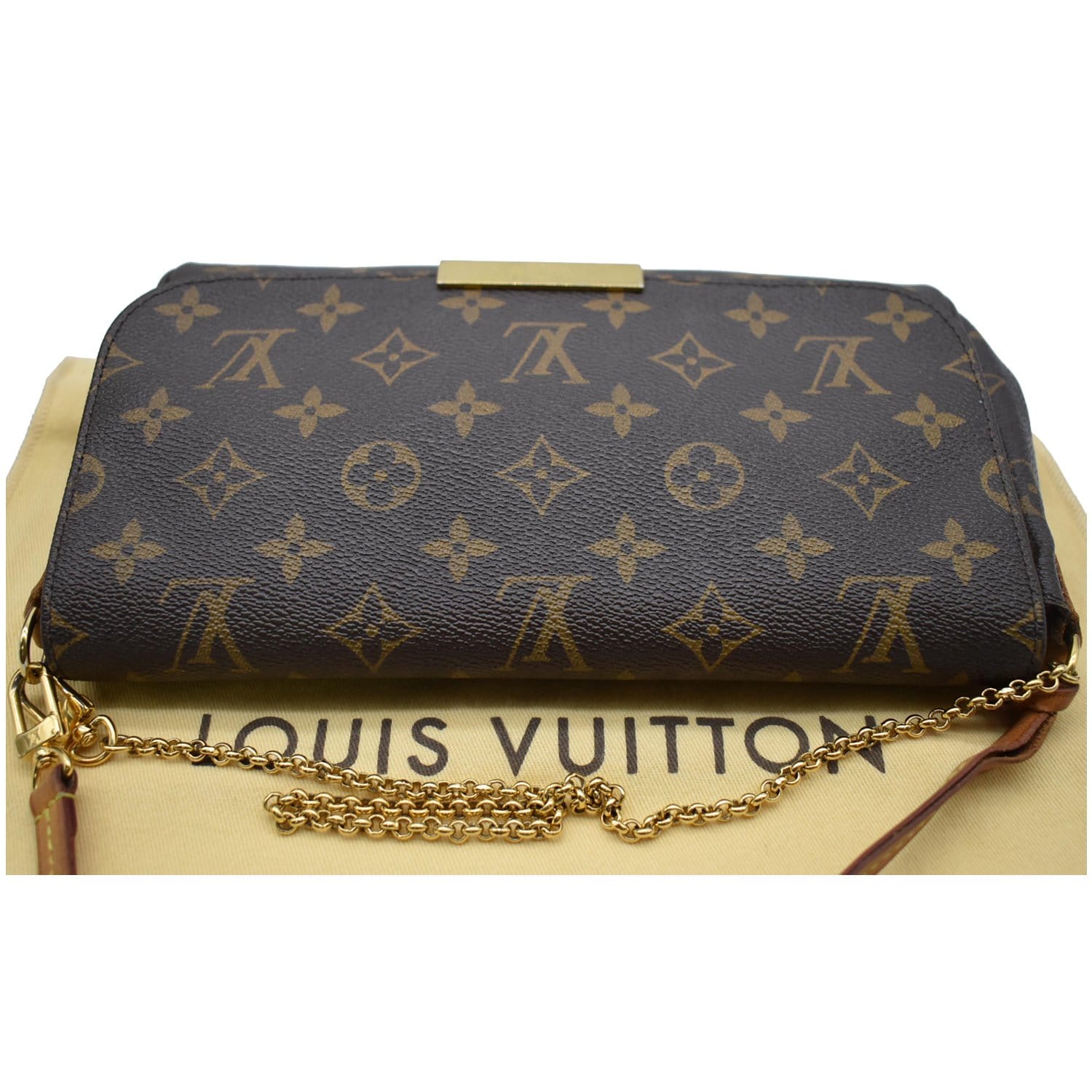 Favorite cloth crossbody bag Louis Vuitton Brown in Cloth - 37515029