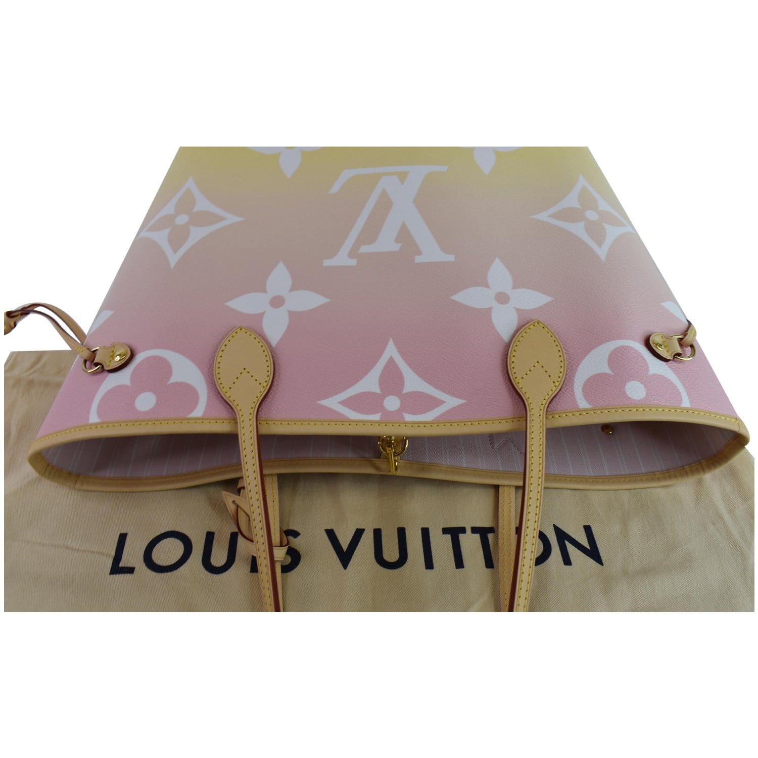 Louis Vuitton Limited Pink Scuba Neverfull GM Tote Bag 121lv35