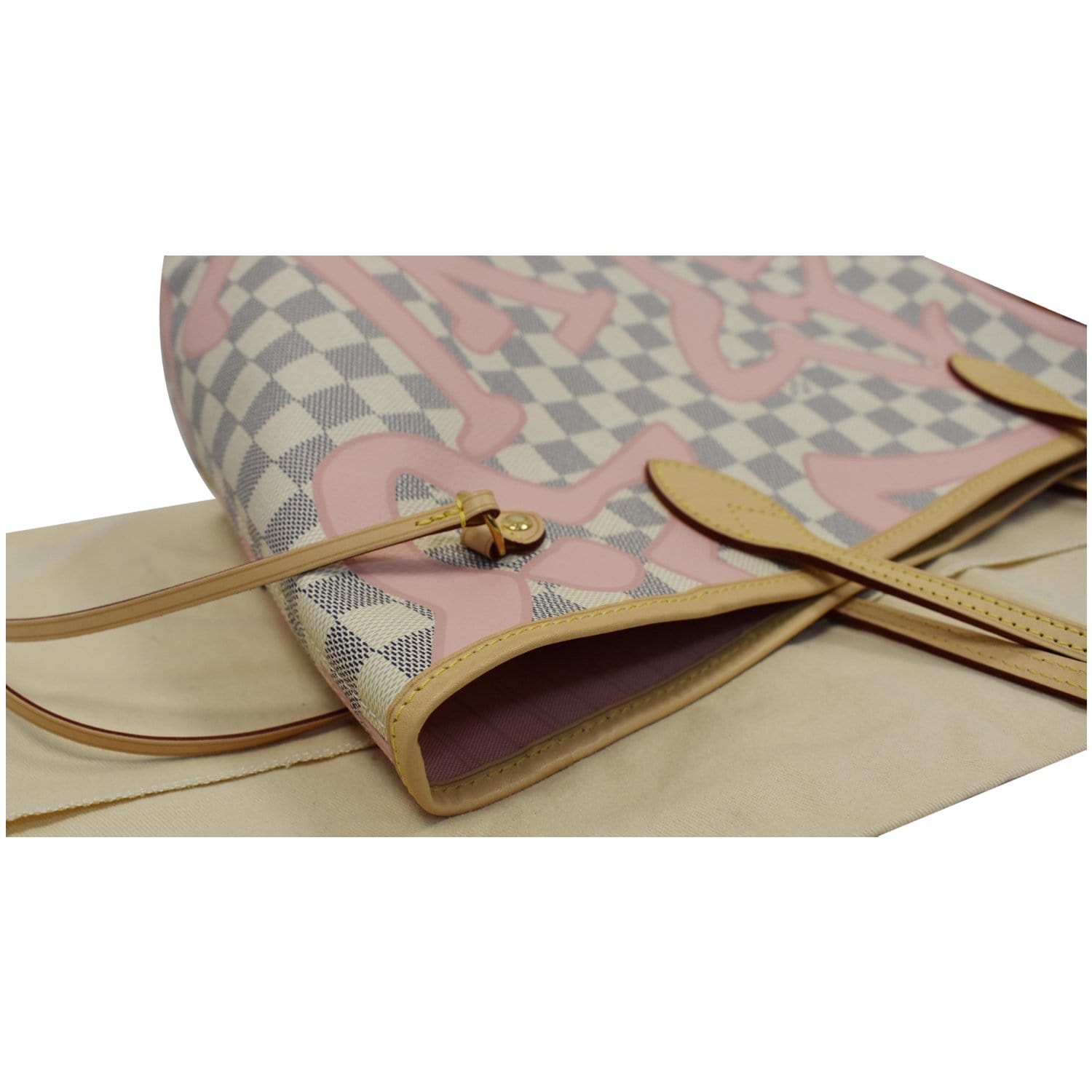 Neverfull MM Pouch Pink Lining