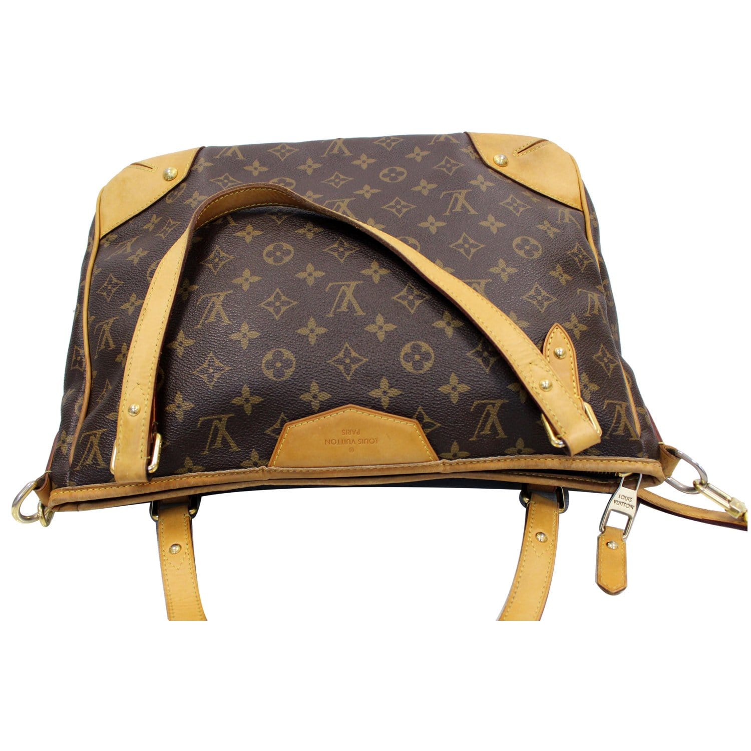 Estrela leather crossbody bag Louis Vuitton Brown in Leather - 27136385