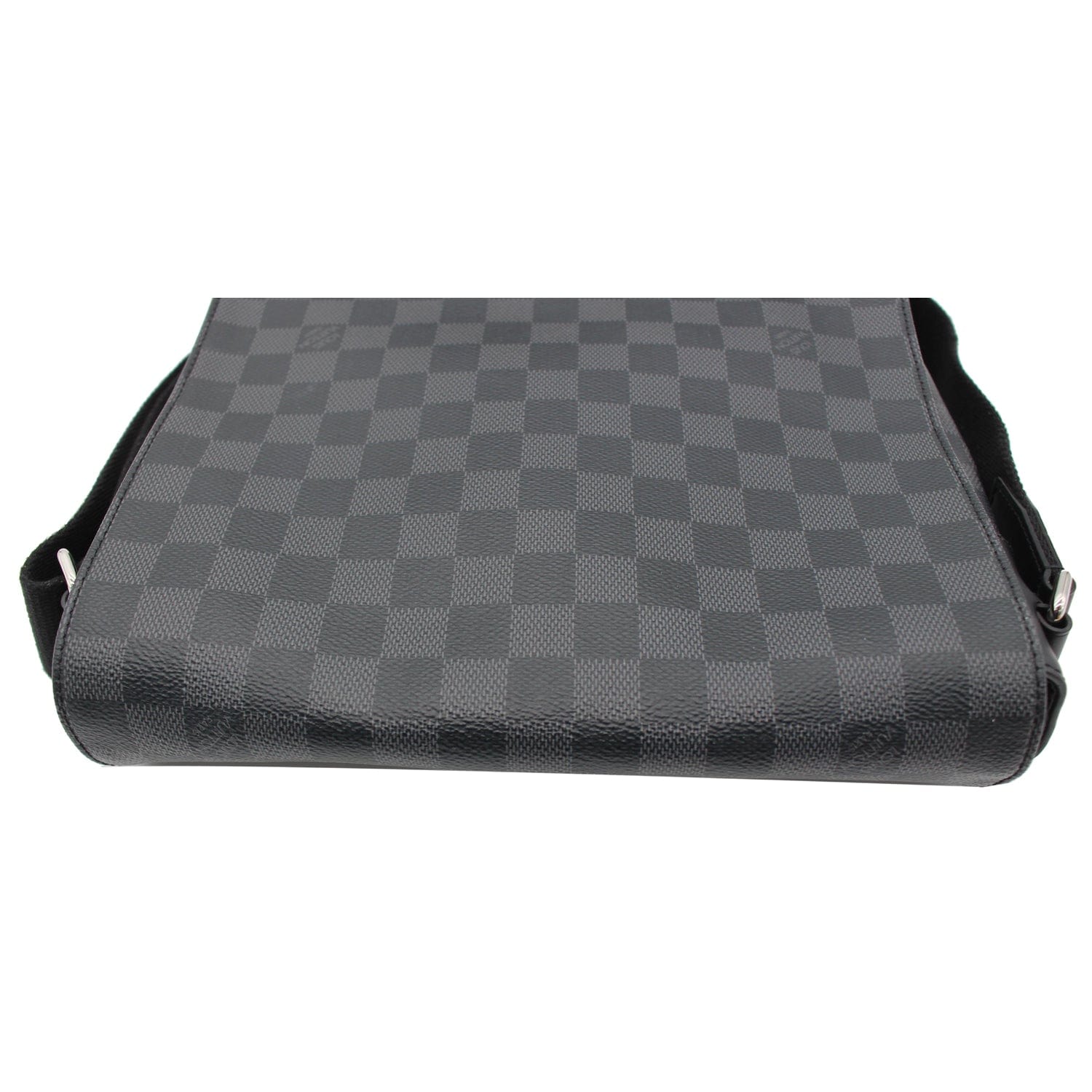 District cloth bag Louis Vuitton Black in Cloth - 33832893