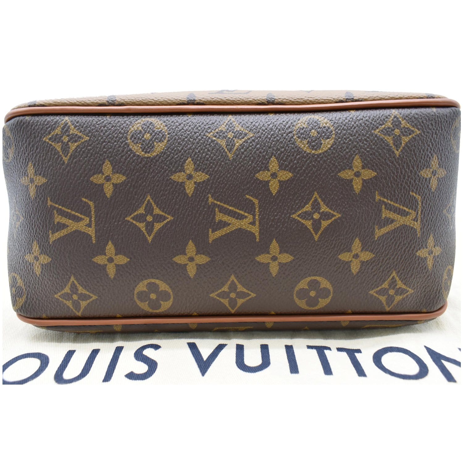 Louis Vuitton Brown Monogram Reverse Dauphine mm PM