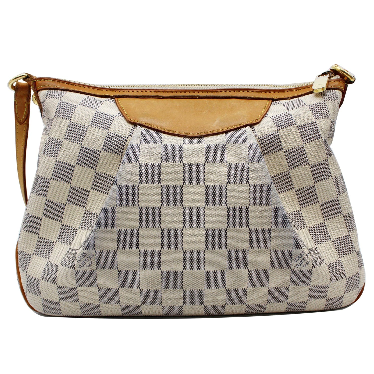 used Louis Vuitton Damier Azur Siracusa PM Handbags