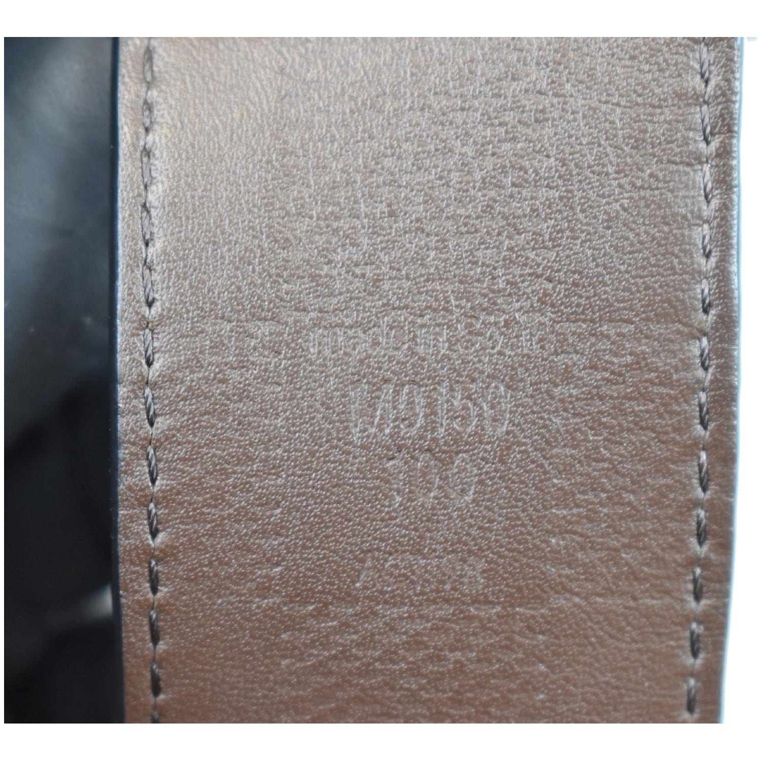 Louis Vuitton Black Damier Infini Leath Belt Ceinture Boston Reversible 85/ 34 Leather Metal ref.293716 - Joli Closet