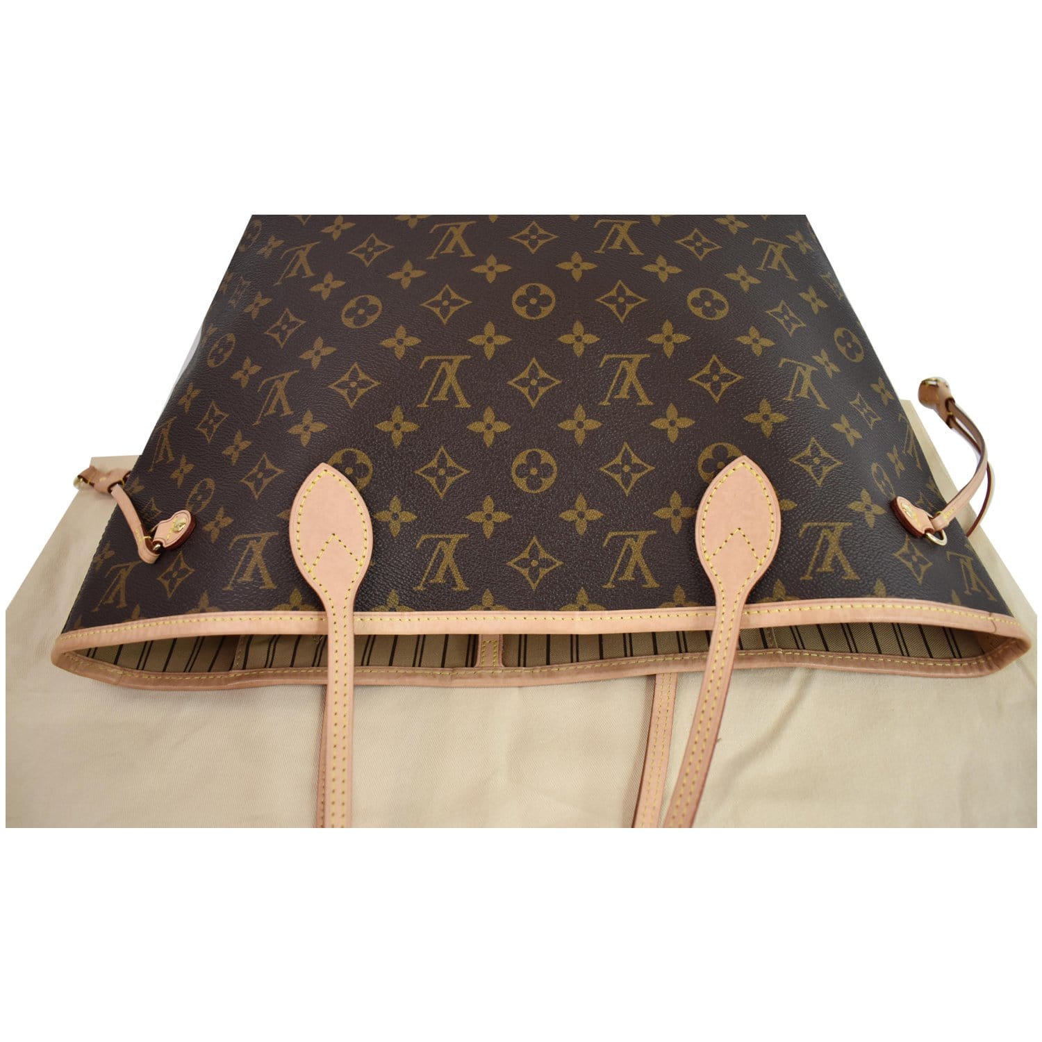 Louis Vuitton Medium Monogram Neverfull MM Tote Bag 121lv36