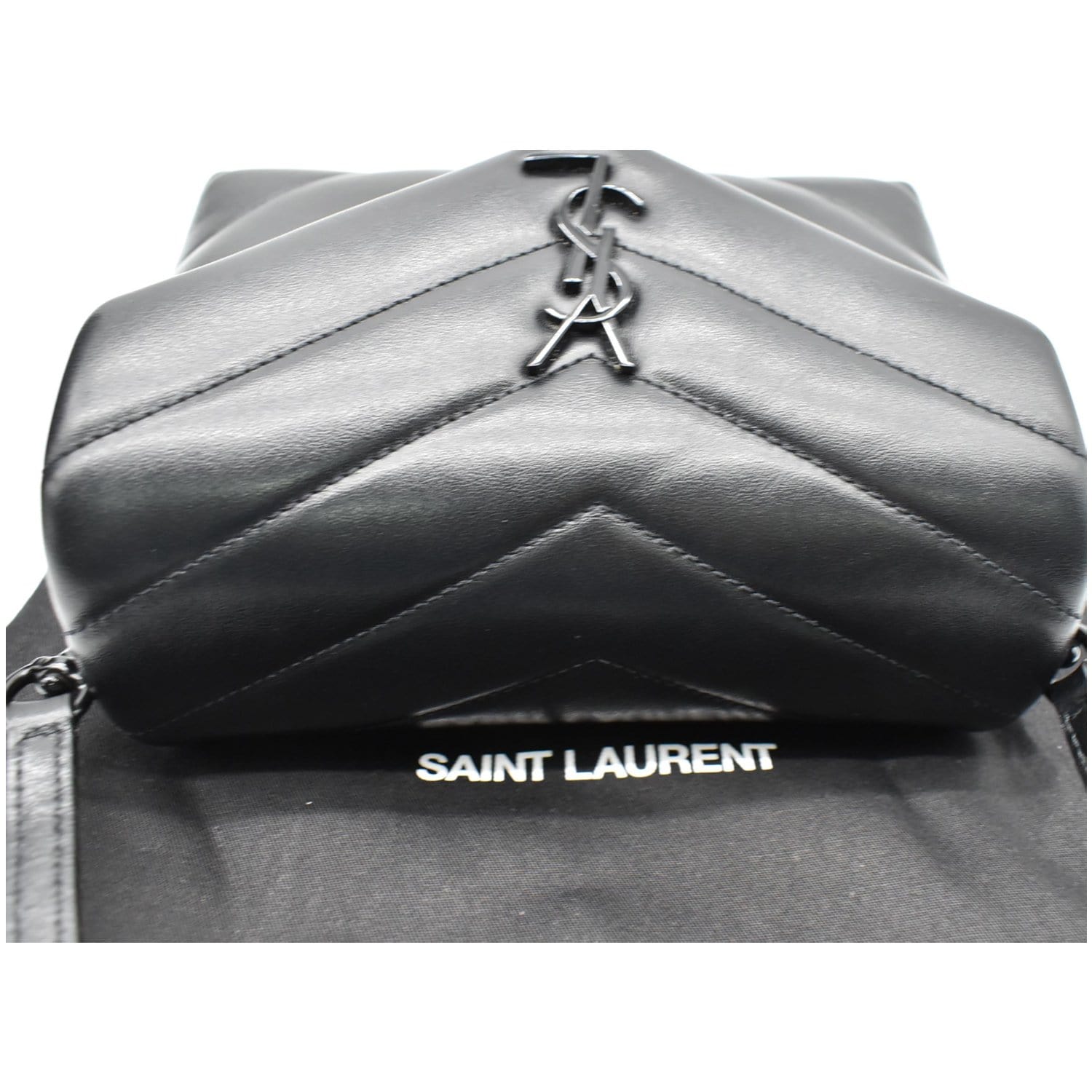Saint Laurent Toy Loulou Matelassé Leather Crossbody Bag