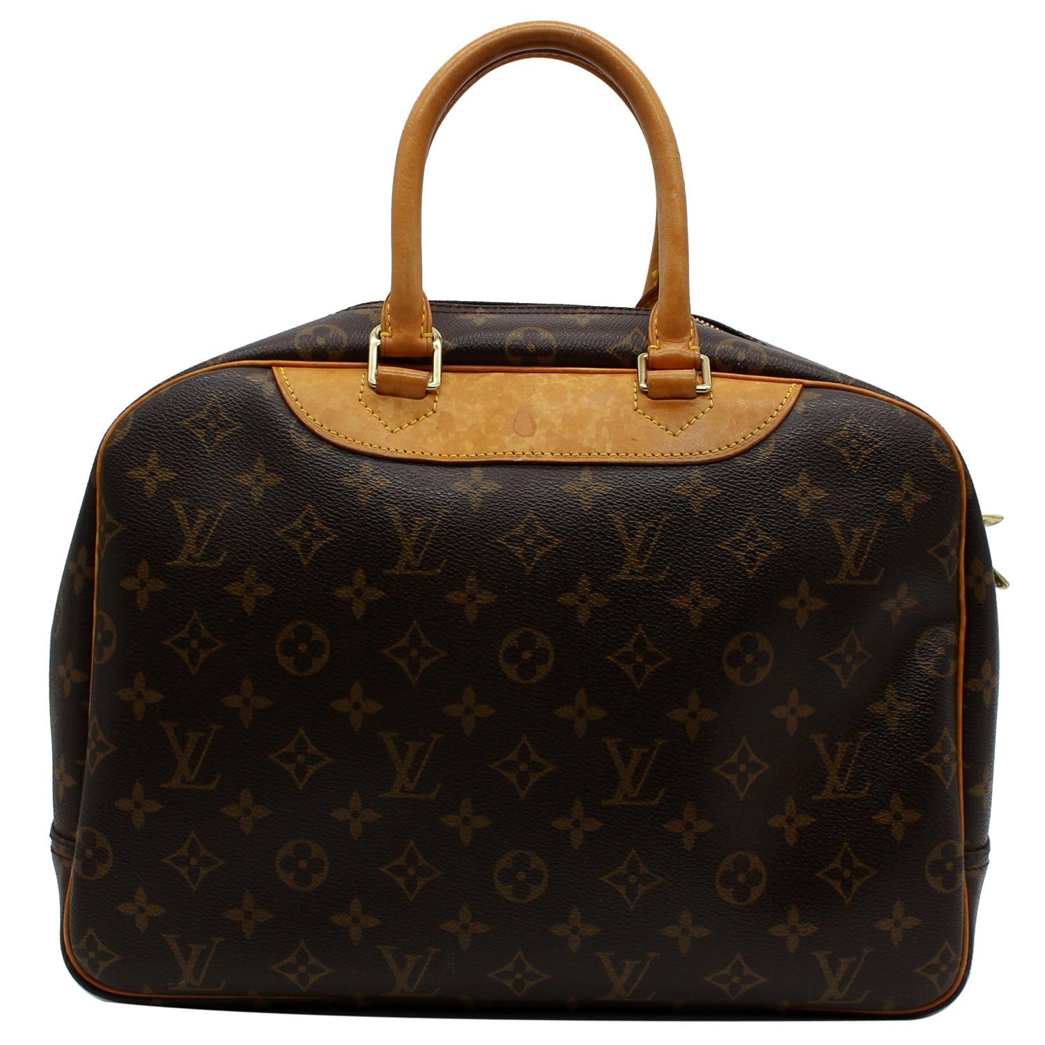 Louis Vuitton Monogram Deauville Bag - Brown Handle Bags, Handbags