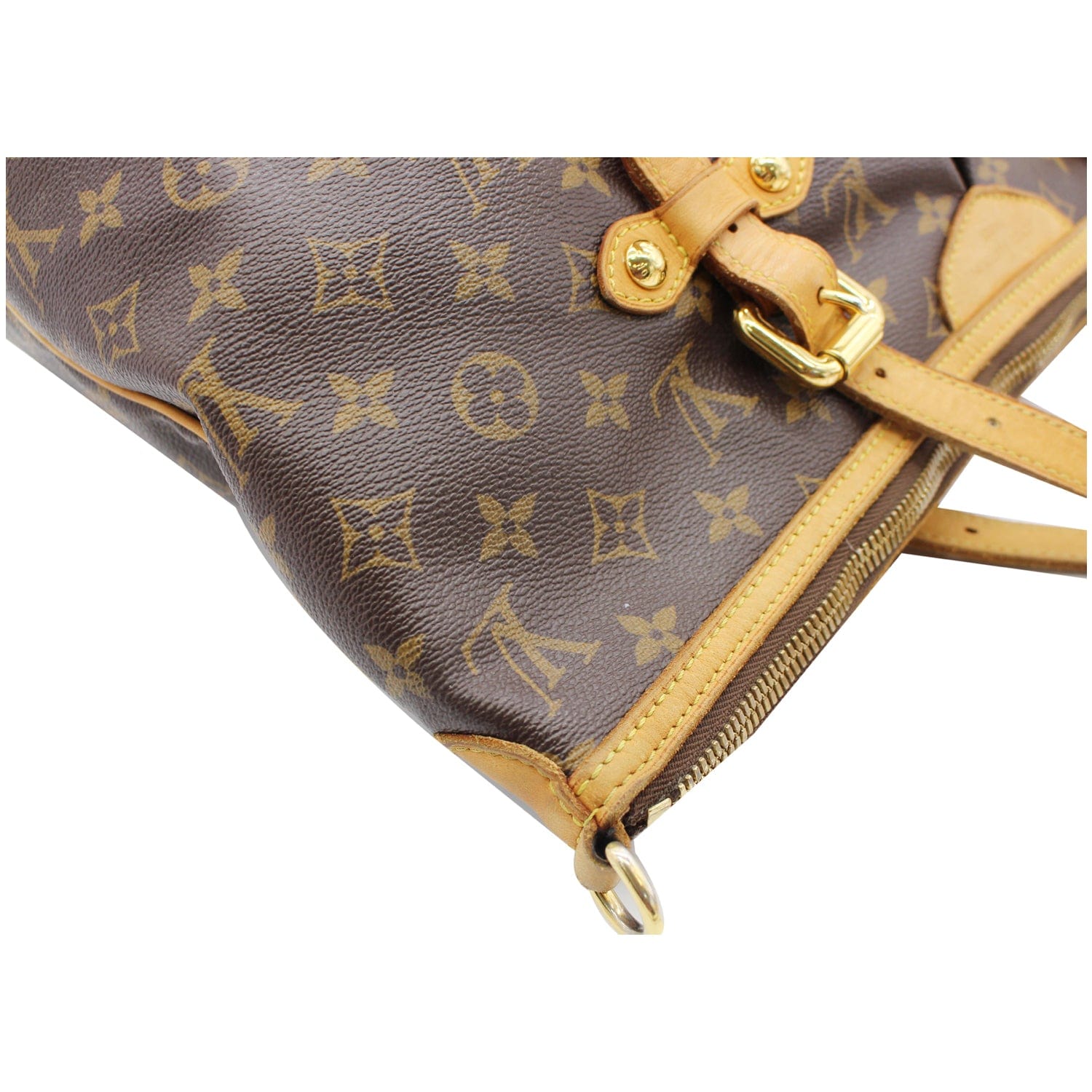 Louis Vuitton Palermo Mm Monogram 2way with Strap 872668 Brown Coated  Canvas Tote, Louis Vuitton