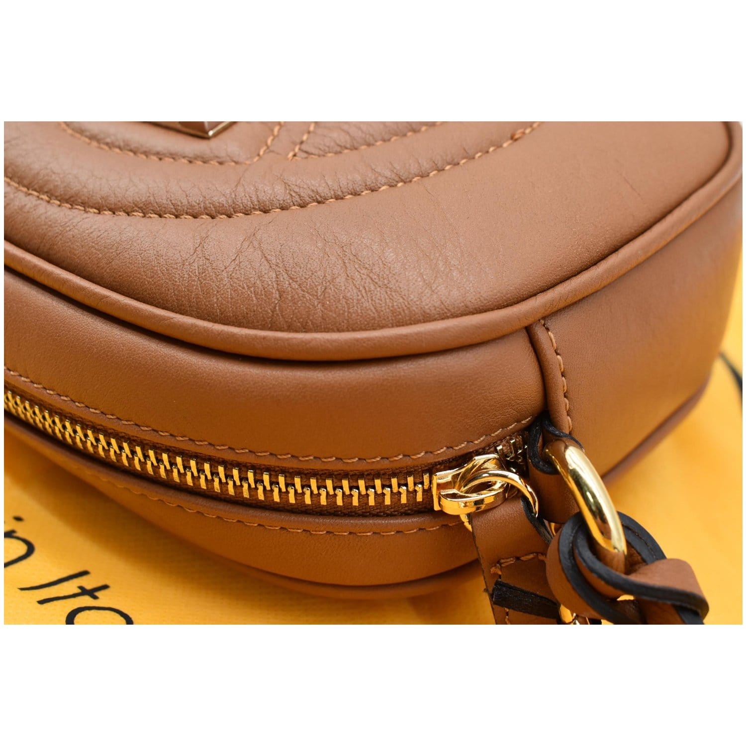 Leather crossbody bag MARIO VALENTINO Brown in Leather - 31862317