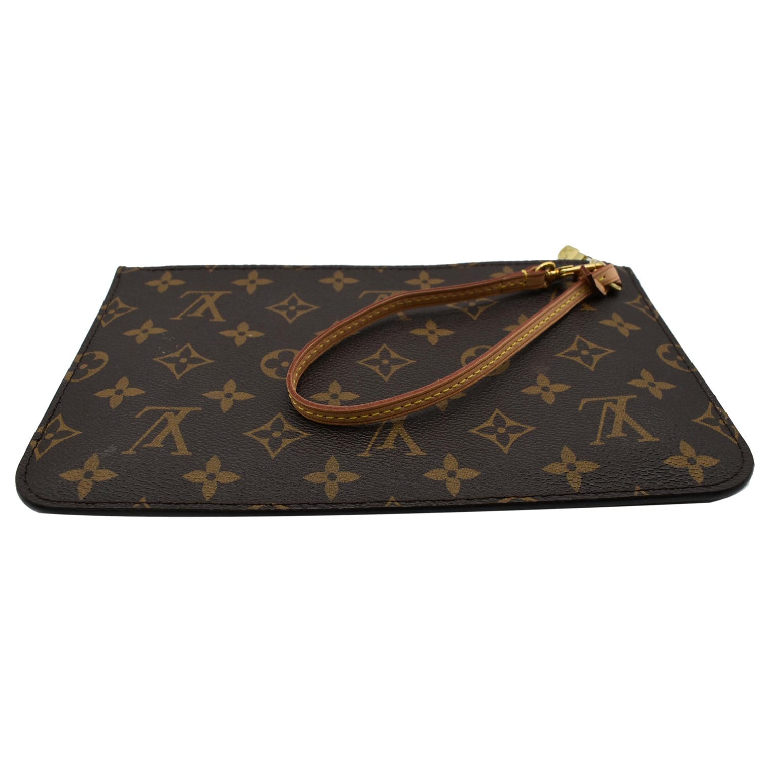 Louis Vuitton Monogram Neverfull Pouch - Brown Clutches, Handbags
