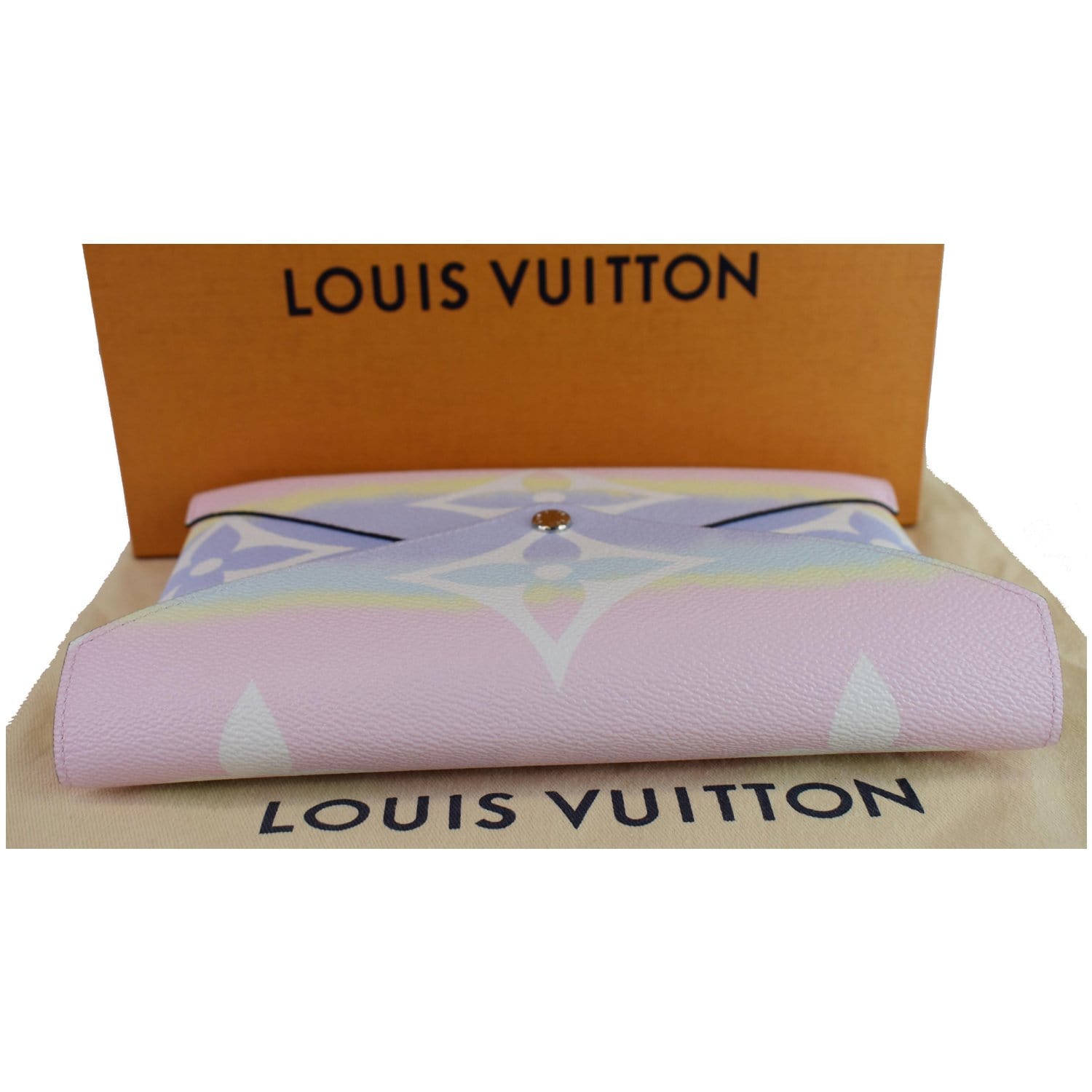 Louis Vuitton Pochette Kirigami LV Escale Pastel/Bleu/Rouge