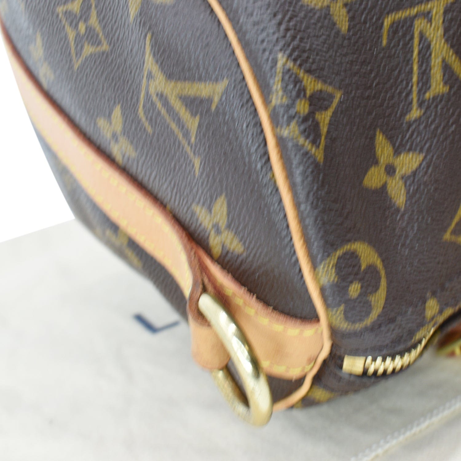 Speedy 25 bag in brown imprint leather Louis Vuitton - Second Hand / Used –  Vintega