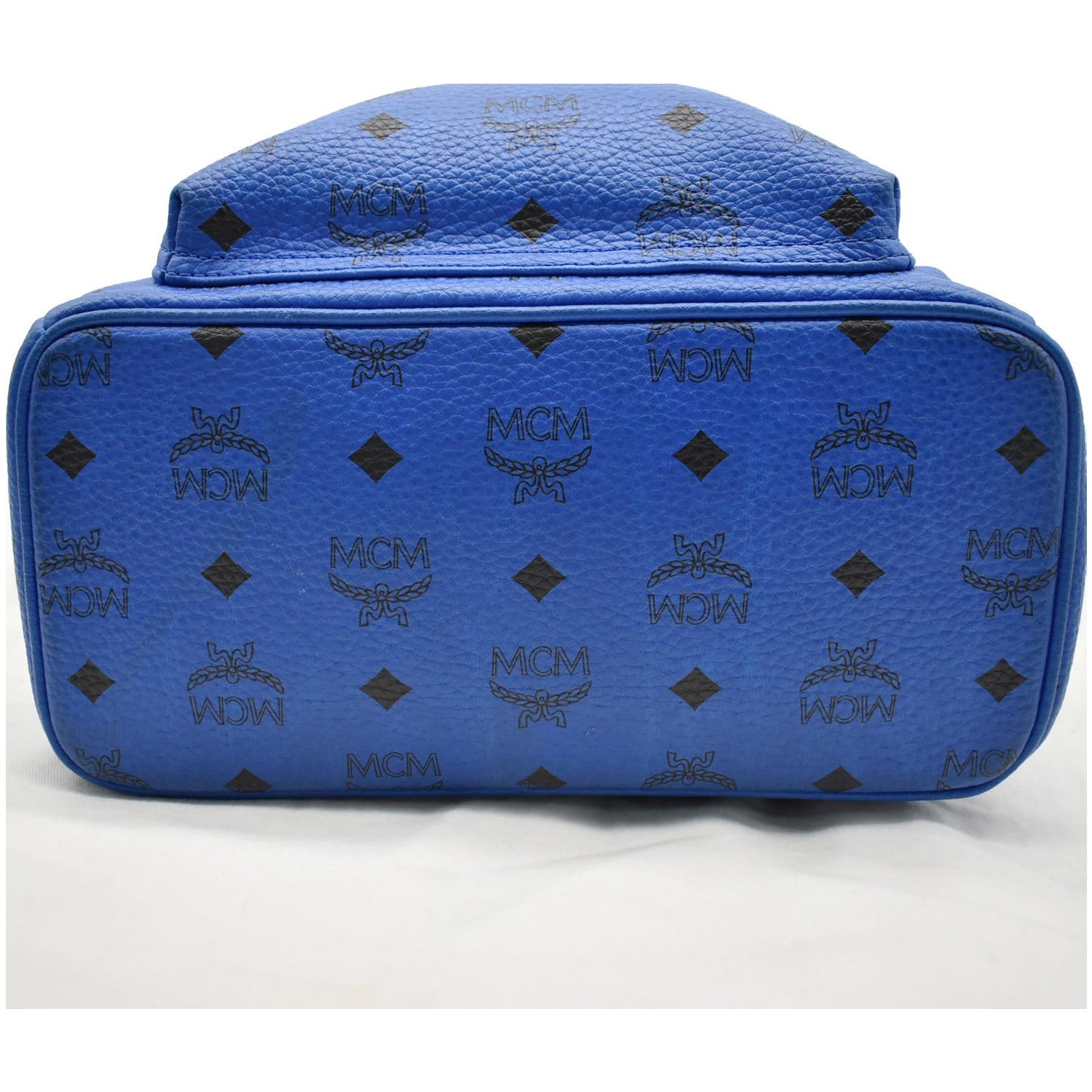 MCM Visetos Backpack - Blue Backpacks, Handbags - W3050680