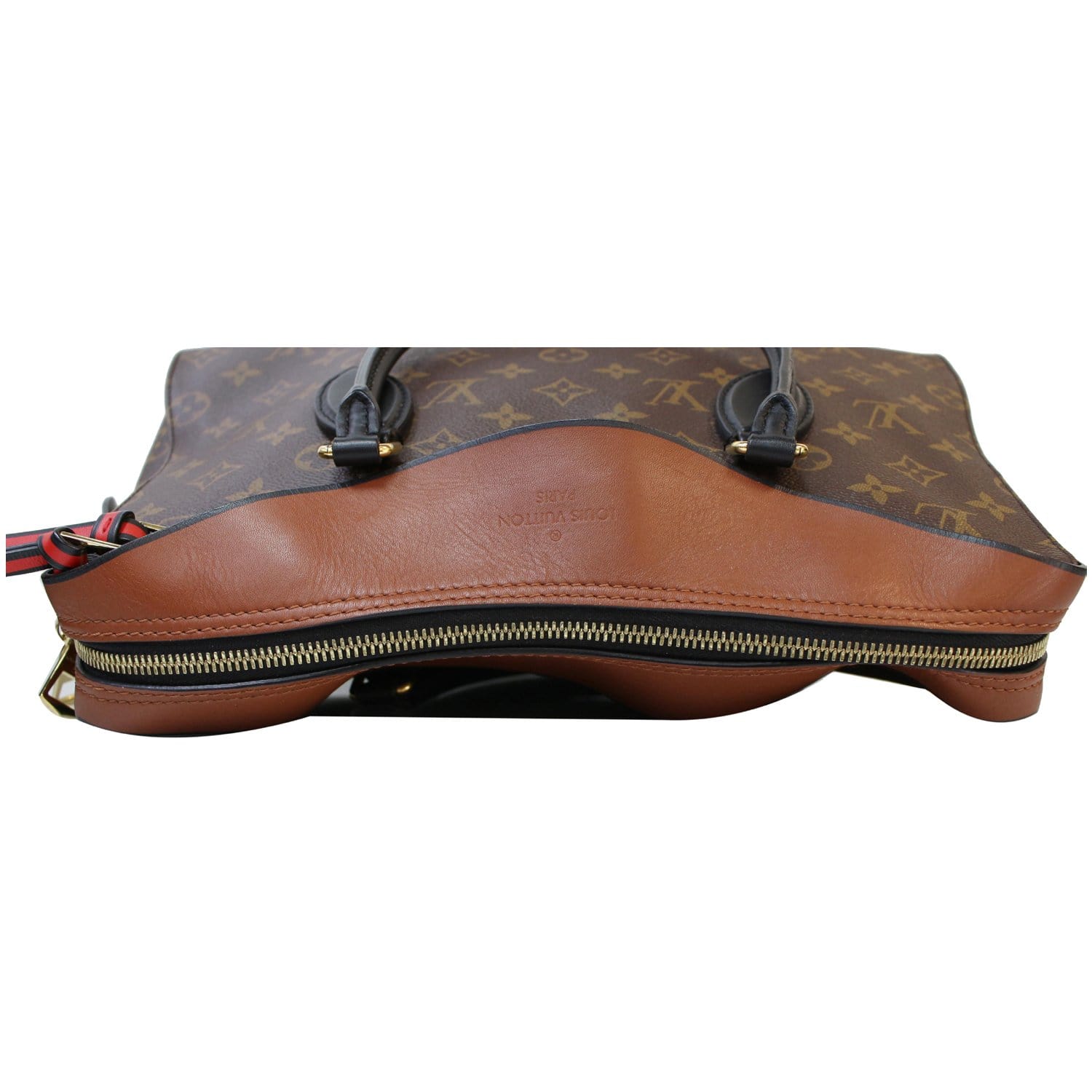 Tuileries cloth handbag Louis Vuitton Brown in Cloth - 35076035