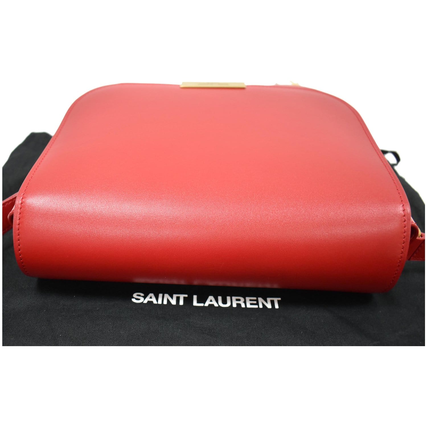 Pre-owned Yves Saint Laurent Caviar Leather Red Chevron Wallet: | Selluxury