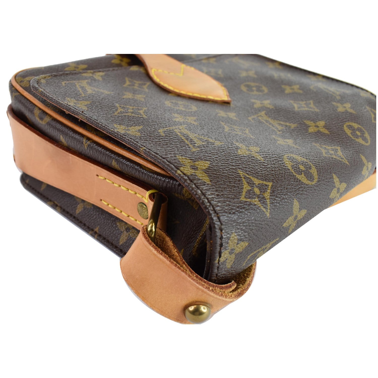 Proantic: Louis Vuitton Vintage, Cartouchière Handbag In Monogram Can