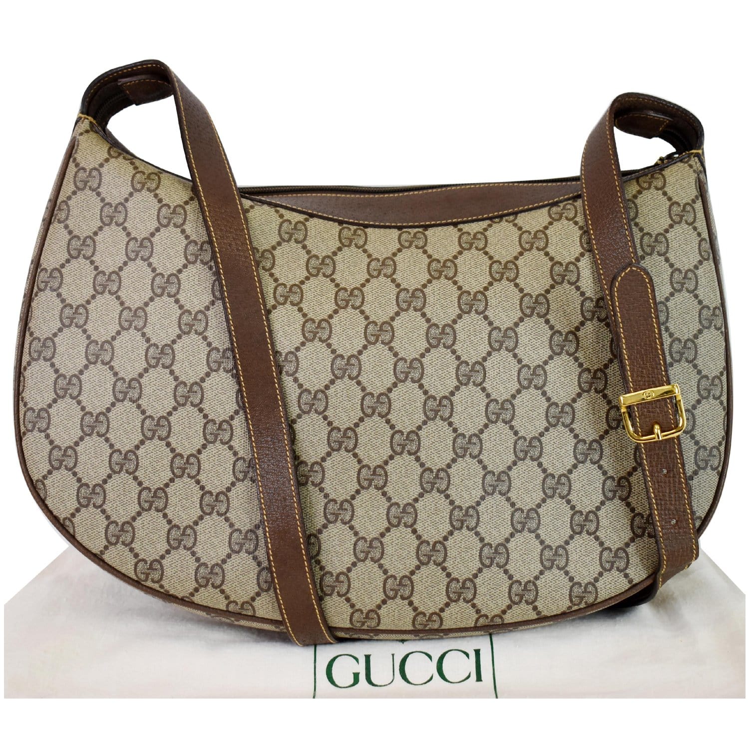 90s Authentic Vintage Bag Gucci/Blue Bag canvas/Canvas Leather Hobo Bag Gucci/Gucci Design Tote bag/Gucci Handbag