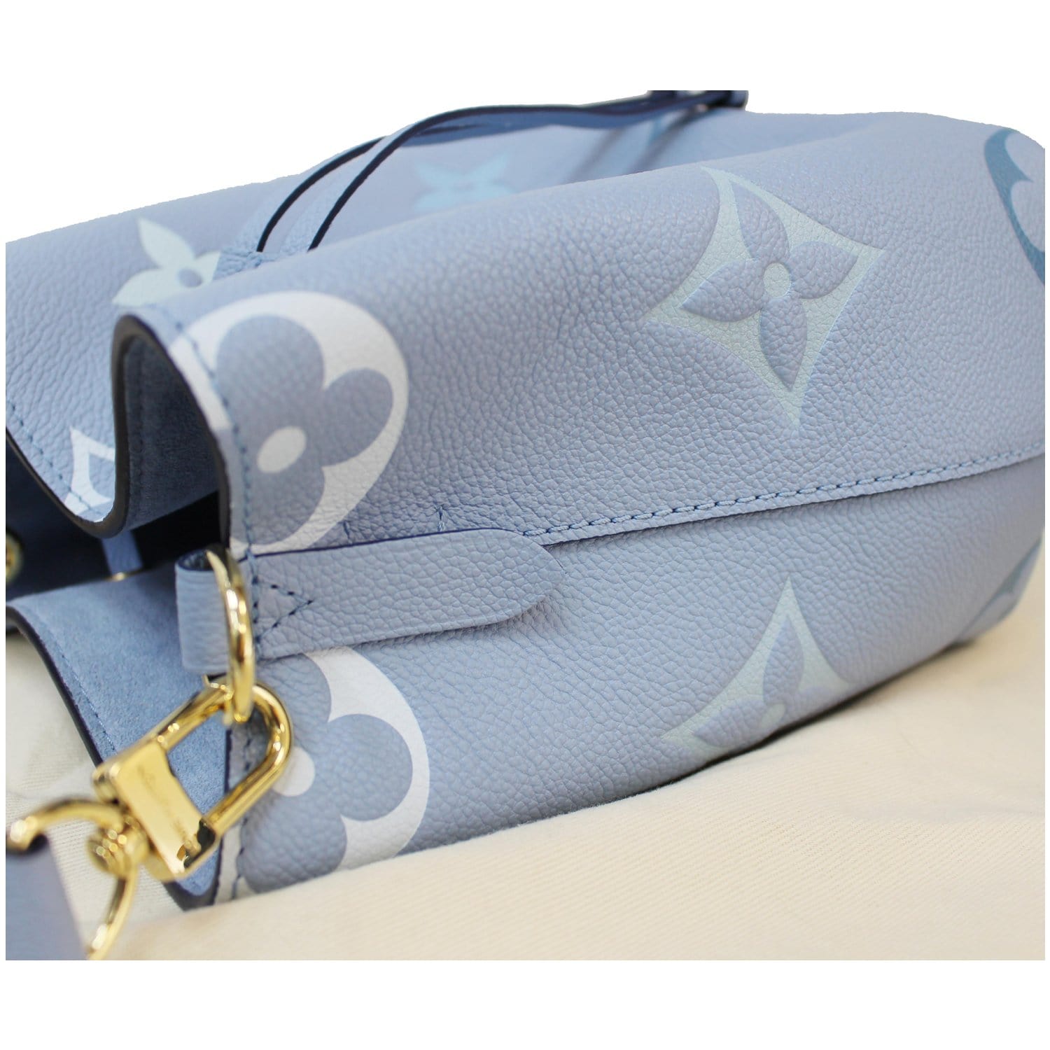 Louis Vuitton NEW Summer Blue Monogram Giant By The Pool Neonoe BB  Crossbody Bag For Sale at 1stDibs