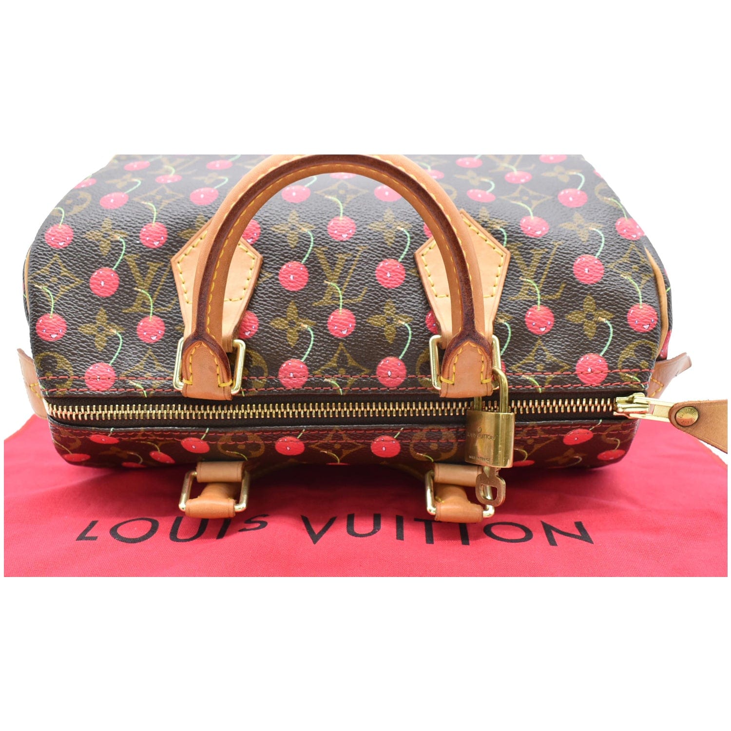 Vintage Louis Vuitton Cherry Cerises Monogram Speedy 25