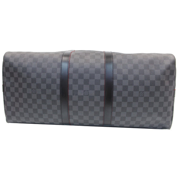 Louis Vuitton Keepall 55 Damier Graphite Travel Bag black