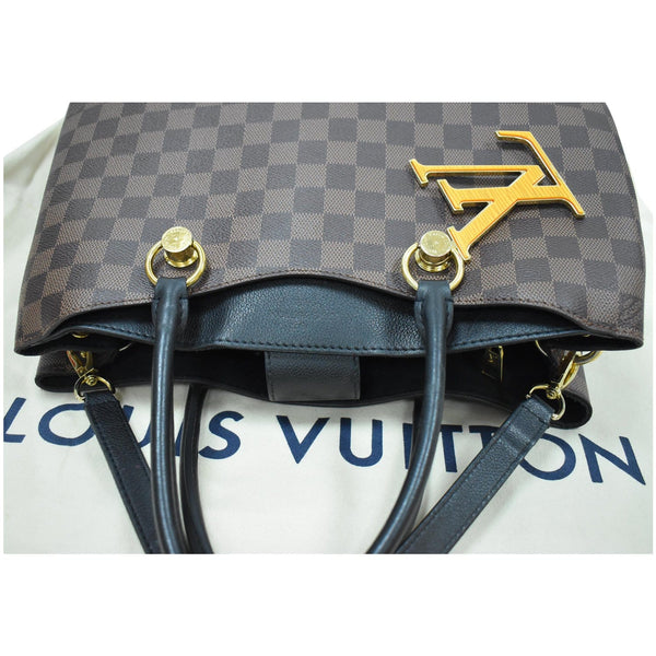 LOUIS VUITTON LV Riverside Damier Ebene Shoulder Bag Black